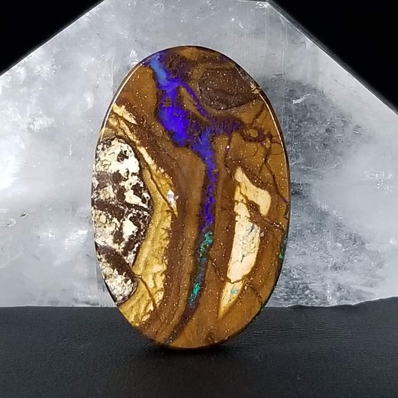 Australian Yowah Opal * 28.73 x 18.90 x 4.10mm * Double Sided boulder opal cab - Picture 13 of 13